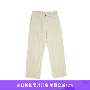 DAD FIT CORDUROY orslow 复古老爹宽松直筒灯芯绒长裤 101