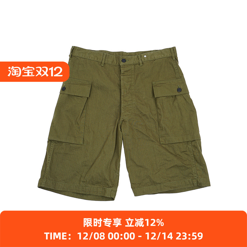 orslow美式复古工装短裤