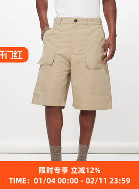 STUDIO NICHOLSON PATCH POCKET SHORT 男装大口袋廓形短裤