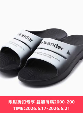 and wander × oofos OOahh recovery sandal 联名款户外运动拖鞋