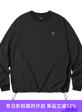 WHEELS and WIND woven water proof pull-over 套头机能圆领卫衣