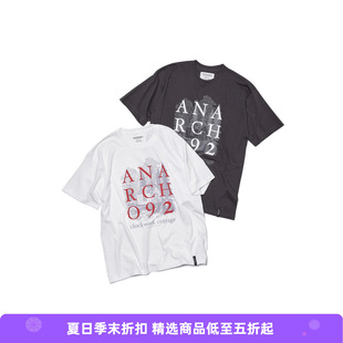Mountain Research Title Tee 主题印花圆领短袖T恤