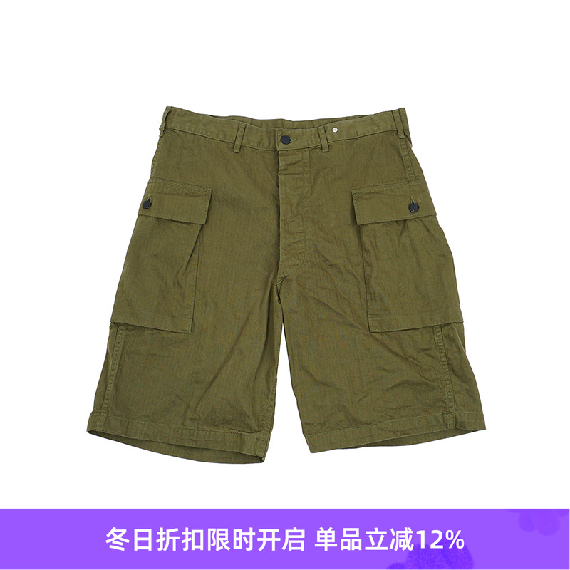 orslow美式复古工装短裤