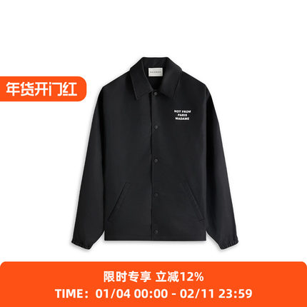 Drole De Monsieur La Veste Slogan 法式复古经典标语教练夹克