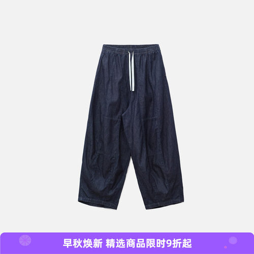 Needles H.D. Pant - 6oz Denim 6oz透气感薄款男女款牛仔阔腿裤
