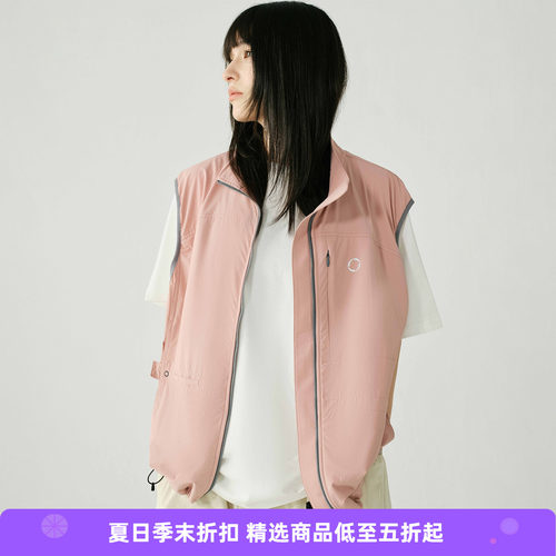 WHEELS and WIND 男女中性款防泼水防紫外线超轻量机能性马甲