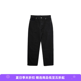 Drole de Monsieur Le Jean Noir 水洗直筒牛仔裤