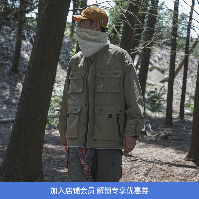 WHEELSandWIND工装夹克外套