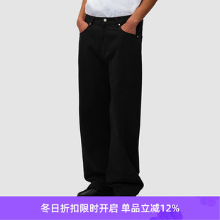 Back 手绘艺术字牛仔裤 Pocket Pants Graphic Arte