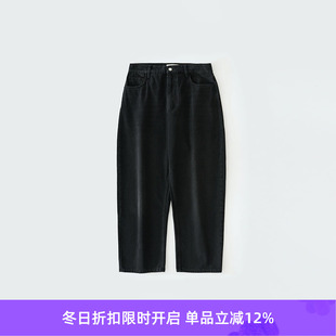 VOLUME DENIM PANT 男装 STUDIO 水洗廓形牛仔九分裤 NICHOLSON