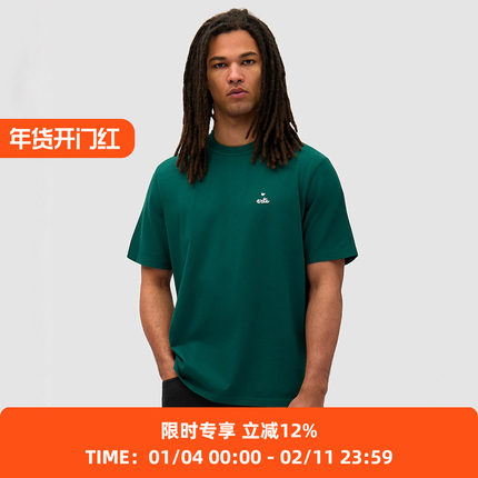 Arte HEART LOGO T-SHIRT 印花短袖圆领T恤