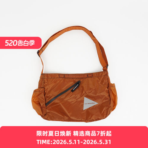 and wander sil shoulder bag 耐磨防撕裂防水超轻量斜跨包