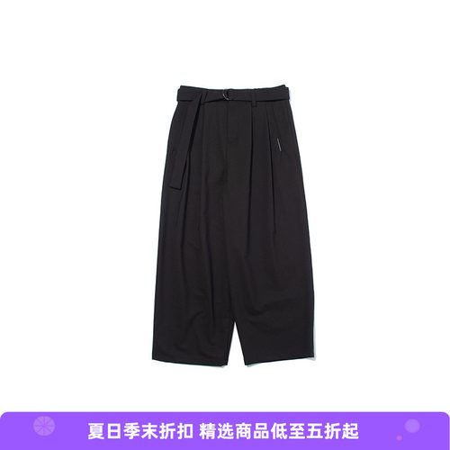 F/CE WATERPROOF TECH WOOL WIDE PANTS 防水羊毛阔腿裤