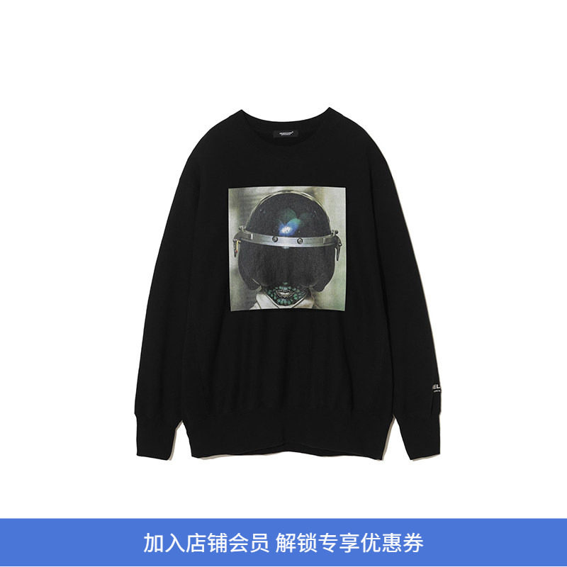 UNDERCOVER C/S 科幻主题圆领套头卫衣