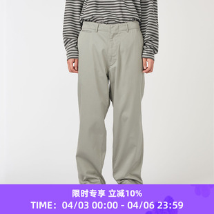 宽松锥形机能性长裤 nanamica 男装 Pants Wide Chino