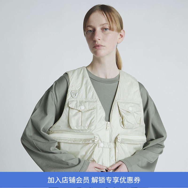 F/CE SHORT VEST 高科技面料防风防雨中棉女装狩猎背心马甲外套