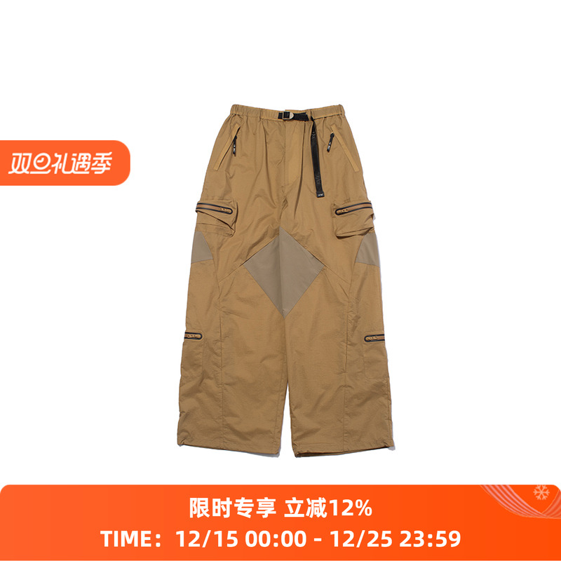 F/CE 2.5 LAYER PIN TUCK WIDE TROUSERS 透湿防水工装裤