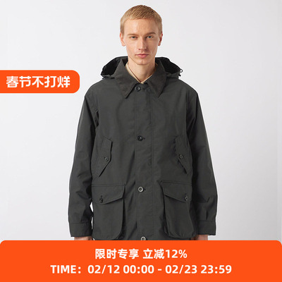nanamica 2L PERTEX UNLIMITED男女款专业防水面料军事风狩猎夹克