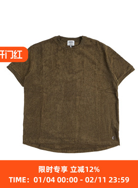 THING FABRICS TF T-Shirt 日本今治毛巾面料短绒短袖纯色T恤衫