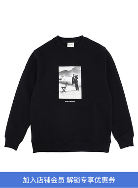 Drole De Monsieur Le Sweatshirt Ice Skating 法式风度假风卫衣