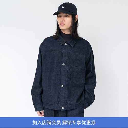 nanamica工装牛仔夹克