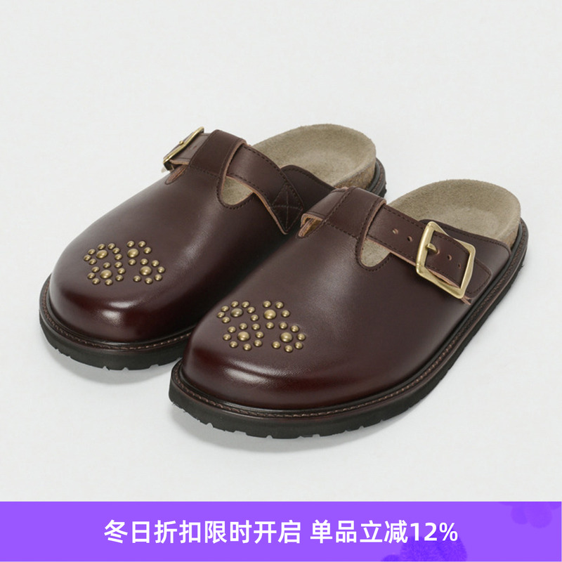 HenderScheme皮革拖鞋