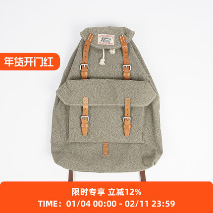 Alternative Country CV BACKPACK 胡椒盐双肩包 复古背包