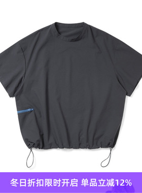 PRIMEE Dot Air Side Pocket Tee 机能吸湿速干可收纳短袖T恤