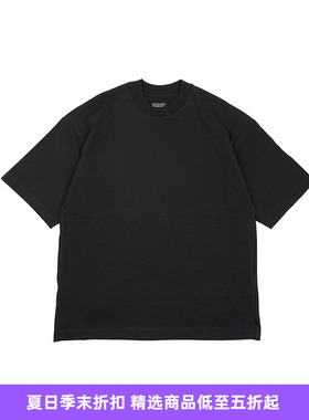 YOKO SAKAMOTO BIG T-SHIRT 天然成衣染色宽松廓形圆领短袖T恤