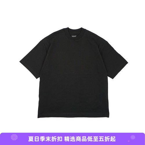 YOKO SAKAMOTO BIG T-SHIRT 天然成衣染色宽松廓形圆领短袖T恤