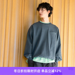 Pullover PRIMEE Sweat dye 重磅水洗宽松圆领卫衣 Garment