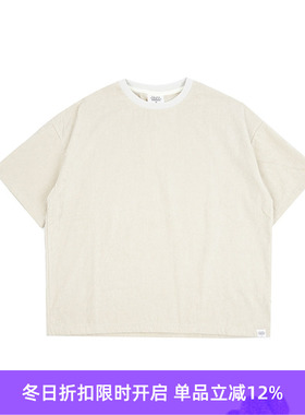 THING FABRICS TF Lose T-Shirt 日本今治毛巾面料超短绒宽松T恤