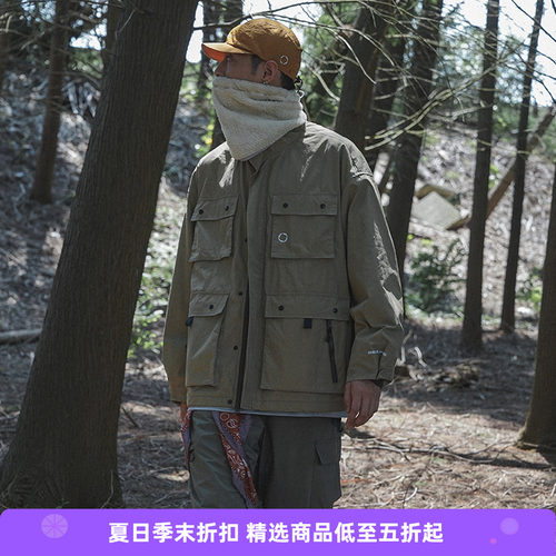 WHEELSandWIND工装夹克外套