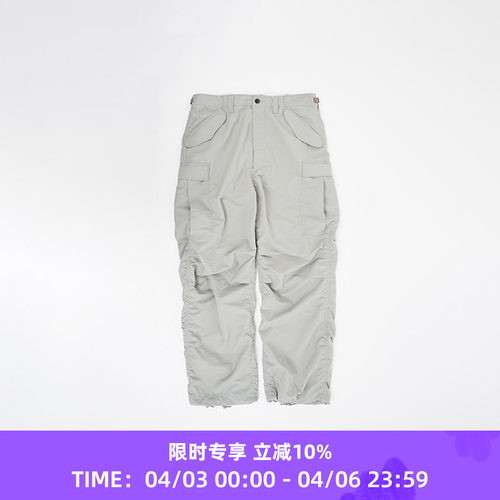 nanamica ALPHADRY Field Cargo Pants 吸湿透气面料军事风工装裤
