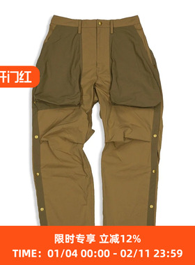 norbit Side Snap Half Sleeve Pants户外风机能搭扣侧开休闲长裤