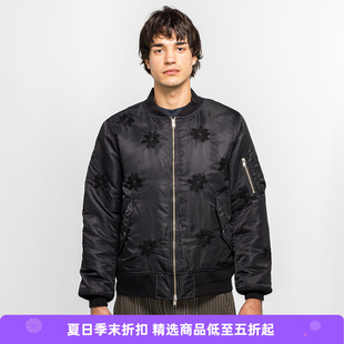 NOMA TEXTILE Flower Embroidery Flight Jacket花朵刺绣飞行夹克