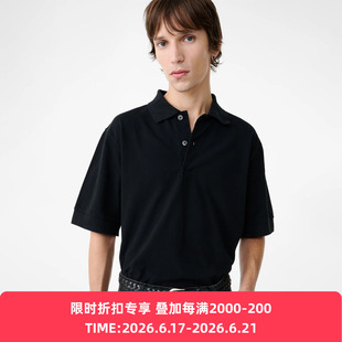 STUDIO NICHOLSON JERSEY - S/S POLO 男装宽松廓形短袖POLO衫