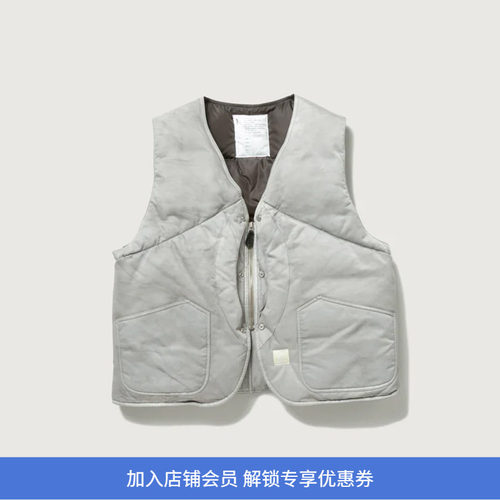 INNAT HAND-DYED HUNTING DOWN VEST 男女款手工染色猎装羽绒马甲