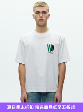 Wood Wood Gary tee public order 哥本哈根印花圆领短袖T恤