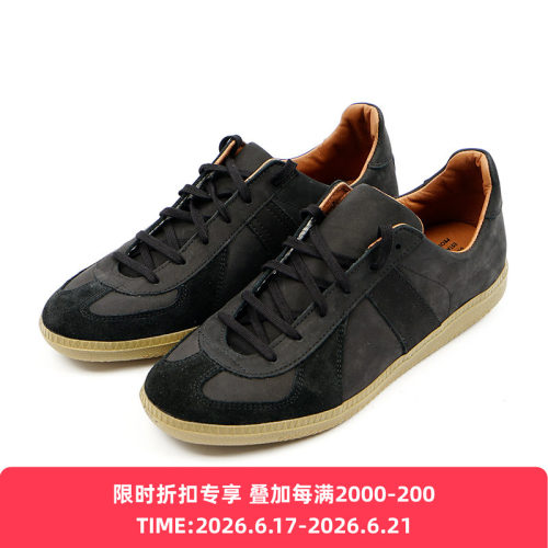 REPRODUCTION OF FOUND ROF 意大利绒面革经典款复古男女德训鞋