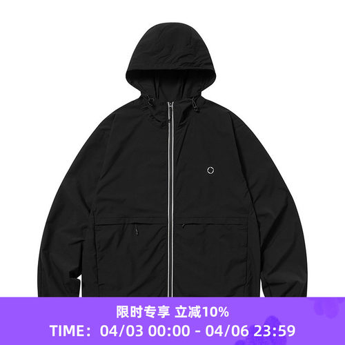 WHEELSandWIND连帽运动夹克