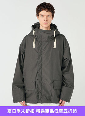 nanamica Hooded Deck Jacket 男女款机能性面料宽松廓形连帽夹克