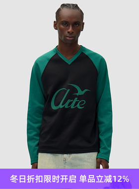 Arte BIRD LOGO LONGSLEEVE 印花长袖V领T恤