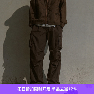 宽松廓形多口袋休闲机能性长裤 WHEELS 男女款 WIND and