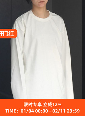 orslow LONG SLEEVE T-SHIRT 美式复古圆领长袖T恤
