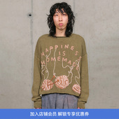 Story 手工钩针天然染色针织毛衣 ROLLNECK男女中性款 mfg TWINSUN