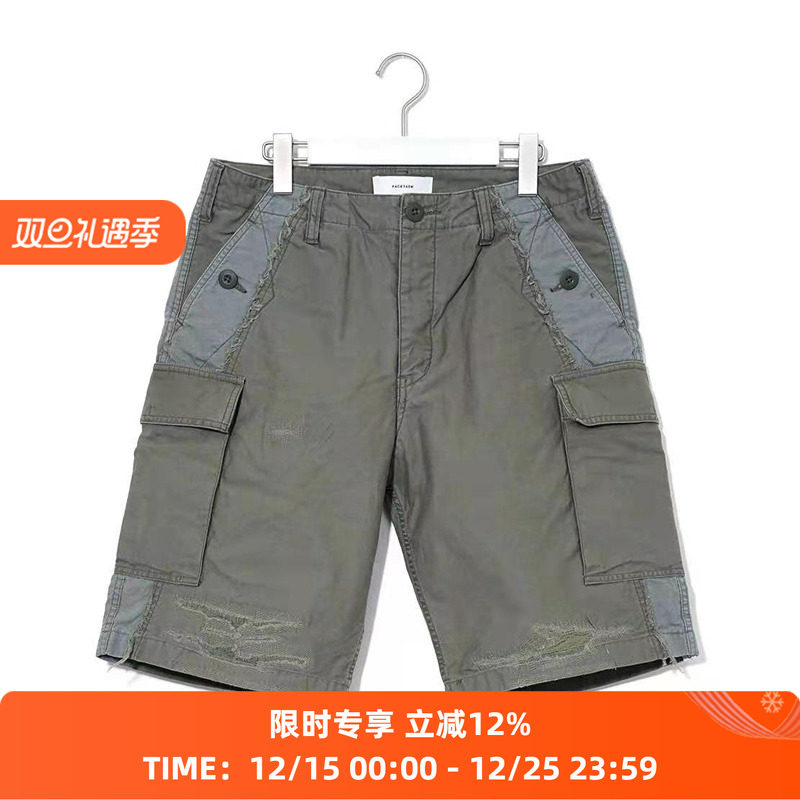 FACETASM破坏工装短裤日本制