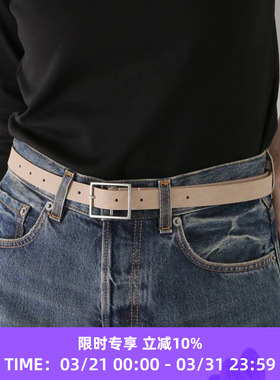 Hender Scheme square buckle belt 日本职人手工制牛皮方头皮带