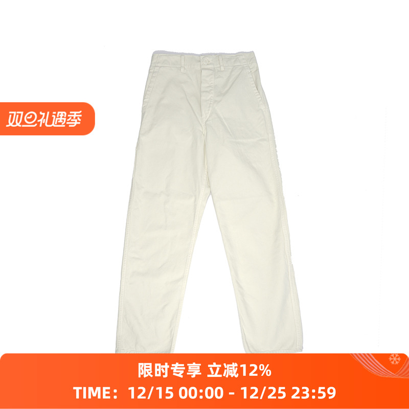 orslow绒棉法式工装长裤