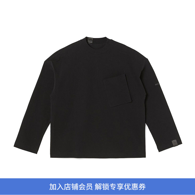 N.HOOLYWOOD LONGSLEEVE T-SHIRT 印度超长棉宽松口袋长袖T恤 - 实物图